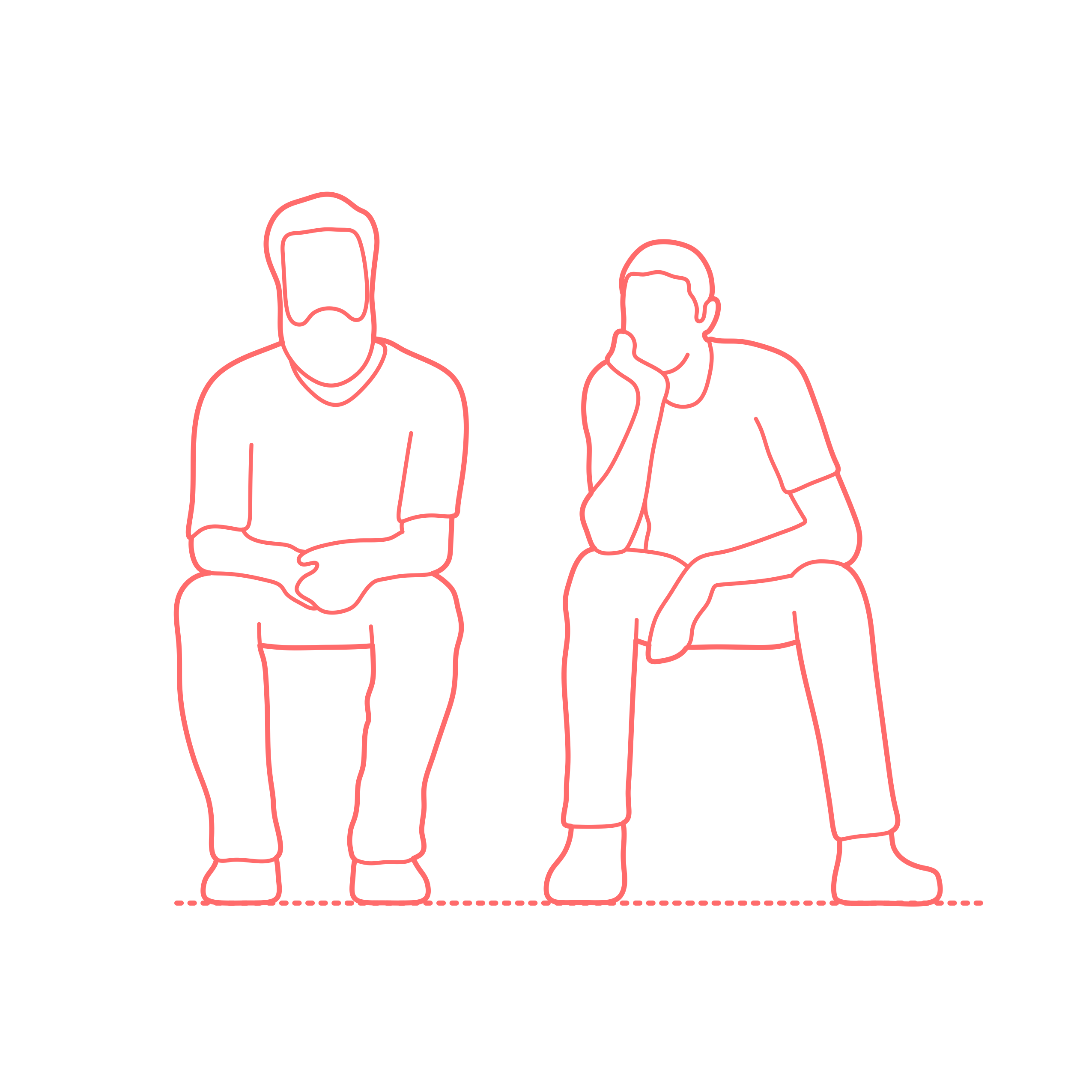 Humans Sitting Male Front 1 Sticker Svg Vector Free Vectors